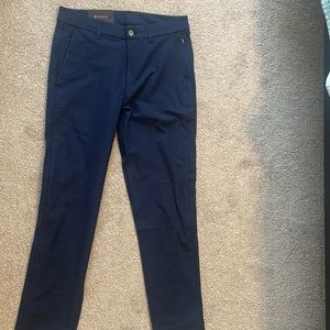 BRAND NEW, never worn LULULEMON navy commission pant slim fit